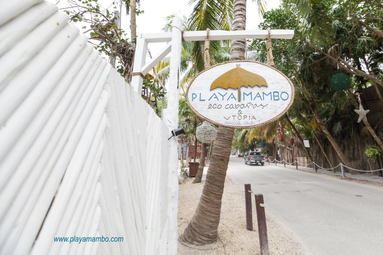图卢姆 Playa Mambo Eco Cabanas酒店 外观 照片